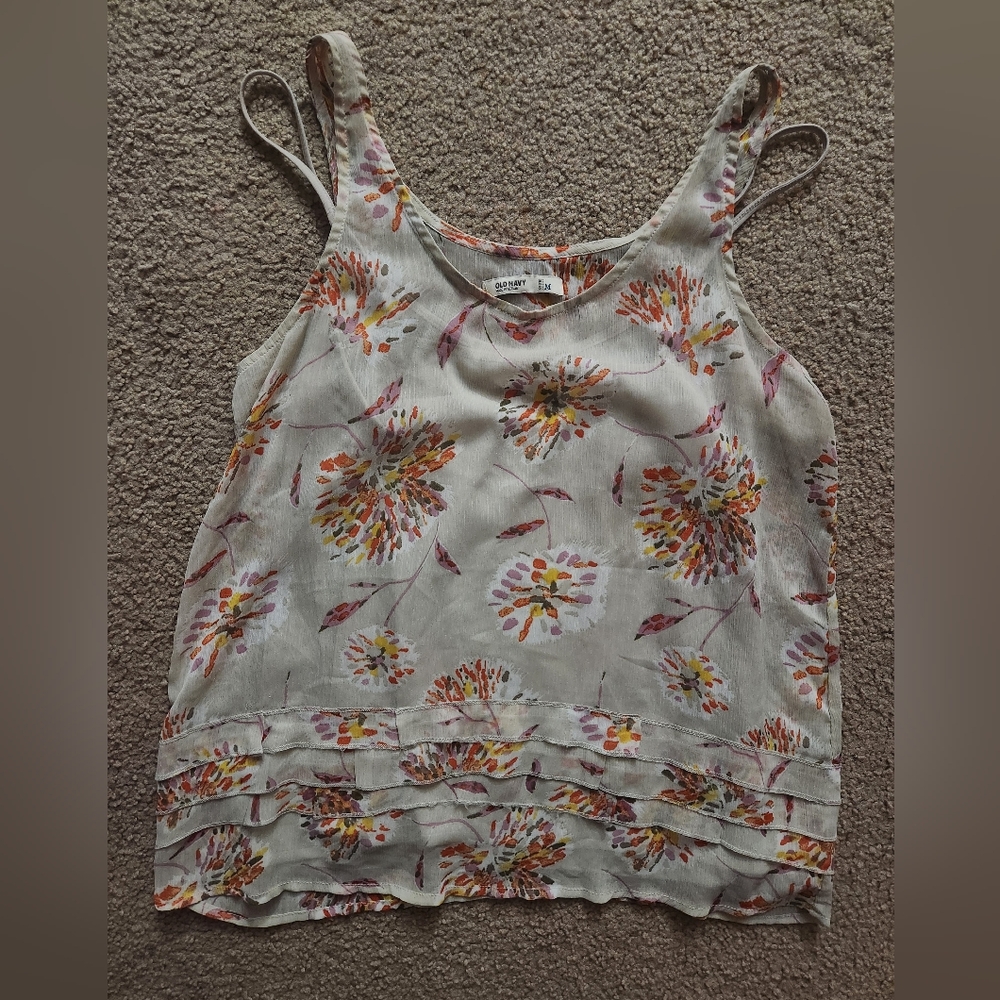 Old Navy Multicolor Floral Camisole